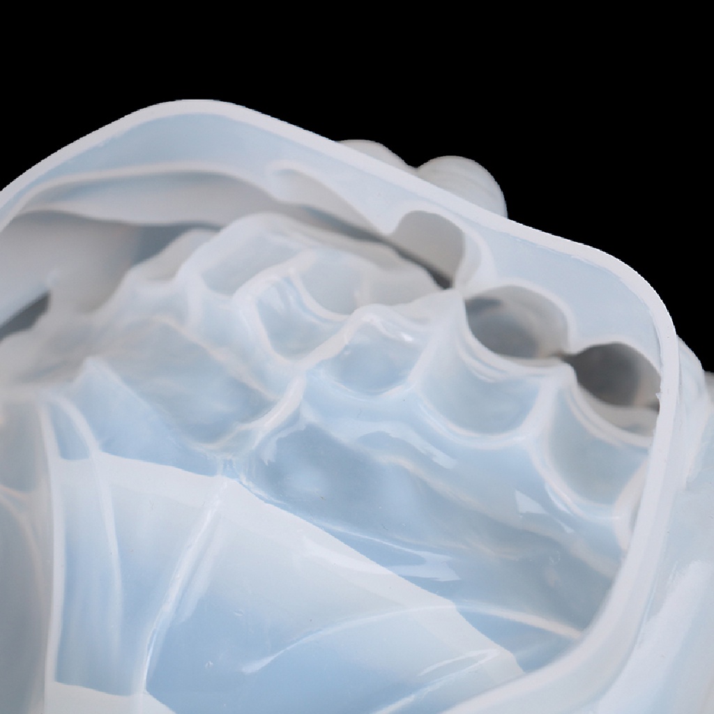 Khuôn Silicon Hai Tay Cầm Làm Chậu Hoa Đất Sét Xi Măng DIY