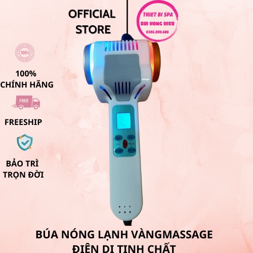 Búa Massage,Điện Di Tinh Chất Có Màn Hình Điều Chỉnh Nhiệt Độ