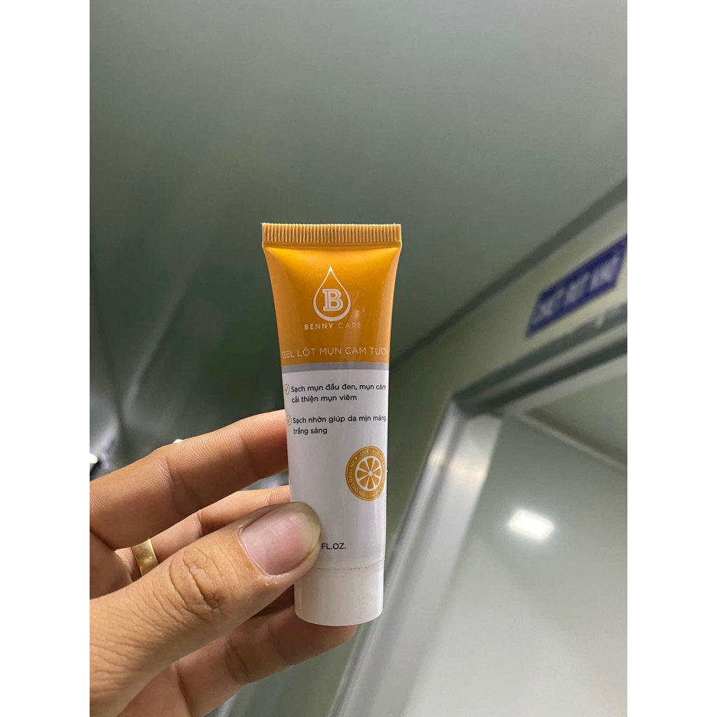 GEL LỘT MỤN CAM TƯƠI BENNY CARE - GEL LỘT MỤN MD BEAUTY CHÍNH HÃNG