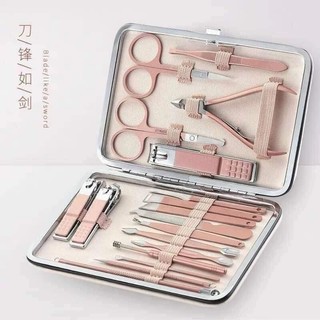 Feeship BỘ BẤM MÓNG TAY HỒNG