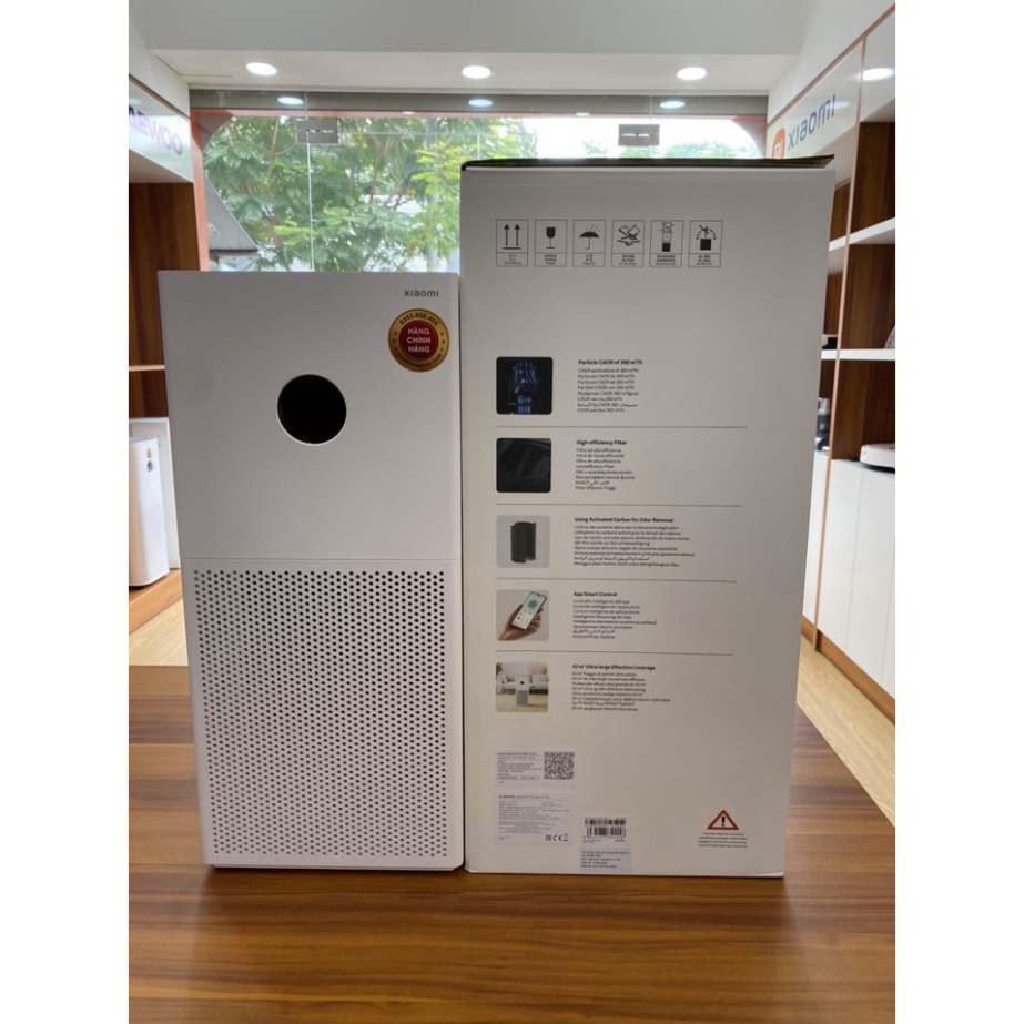 🍀MỚI 2022🍀Máy lọc không khí Xiaomi 4 Lite  - Có màn hình LED - Bản quốc tế - Hàng chính hãng