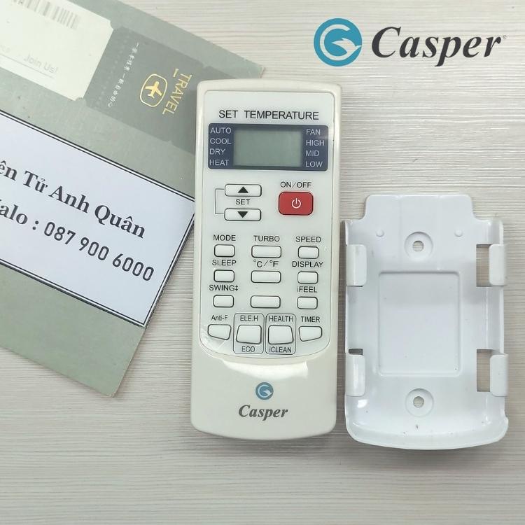 Remote máy lạnh Casper - Điều khiển điều hòa Casper hàng mới chính hãng - Điện Tử Anh Quân