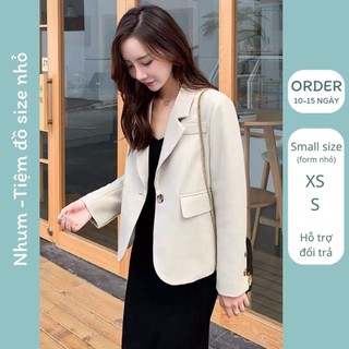 Blazer size nhỏ XS, S. Blazer form nhỏ
