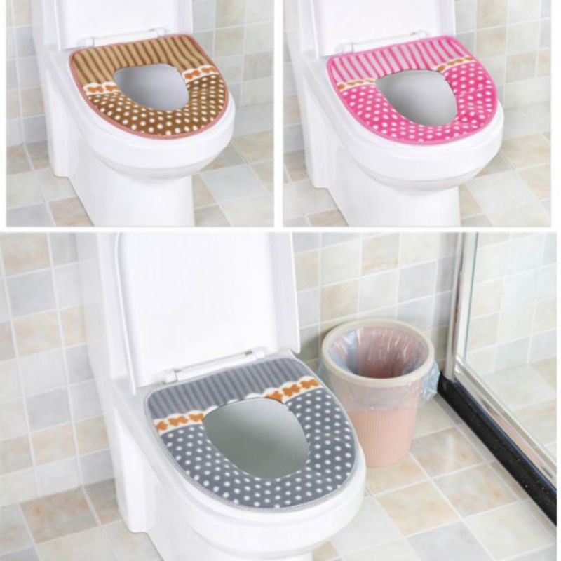 Lót bồn cầu chống lạnh mùa đông