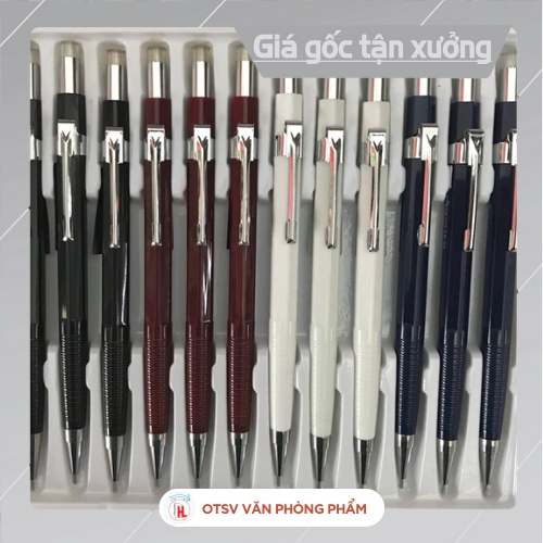 BÚT CHÌ KIM CÓ ĐẦU BÚT BI 311 ngòi 0.5mm thiết kế nhỏ gọn, thon dài, dễ dàng cầm nắm.