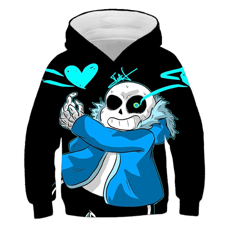Áo Hoodie Thể Thao In Họa Tiết Hoạt Hình 3D Phong Cách Hip Hop Cho Nam Và Nữ