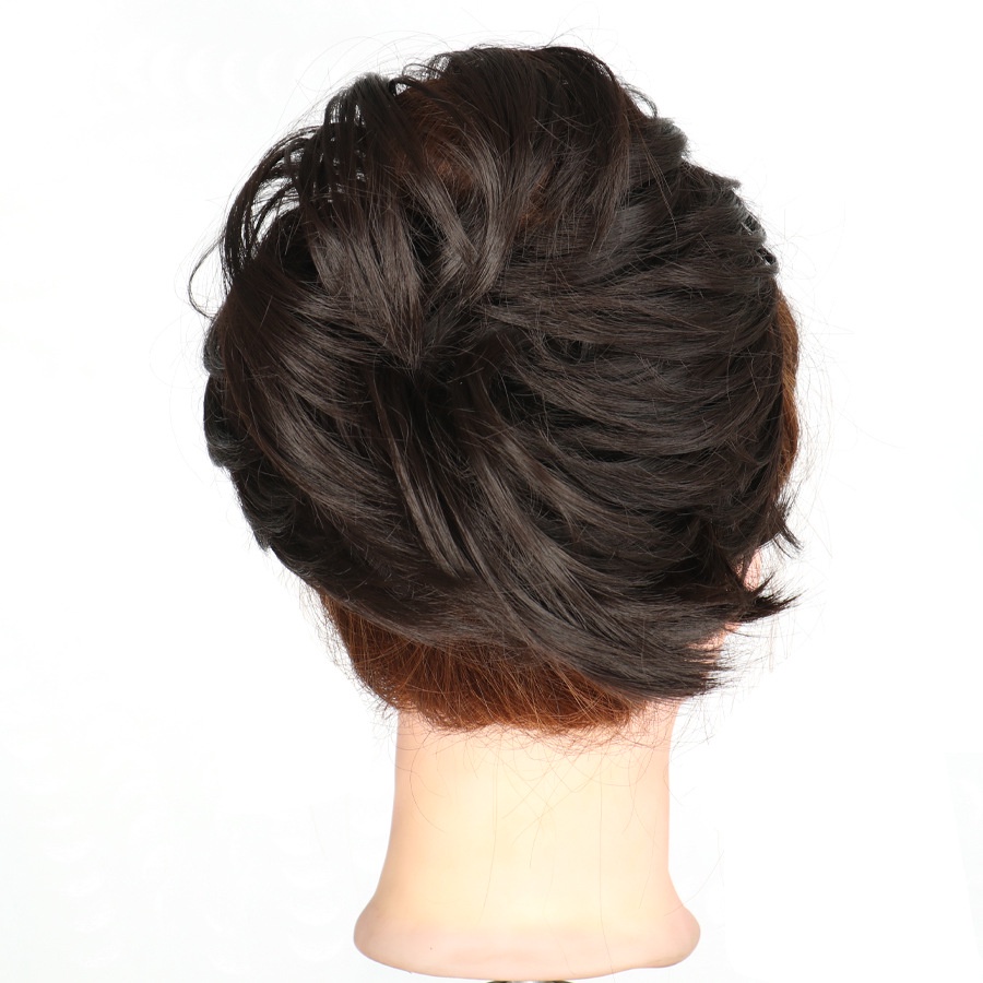 Tóc Giả Ngắn Thẳng Tự Nhiên Nhiều Màu Sắc Dành Cho Cô Dâu