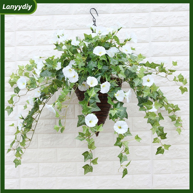 1 Chùm Hoa Nhựa Giả Treo Tường Trang Trí