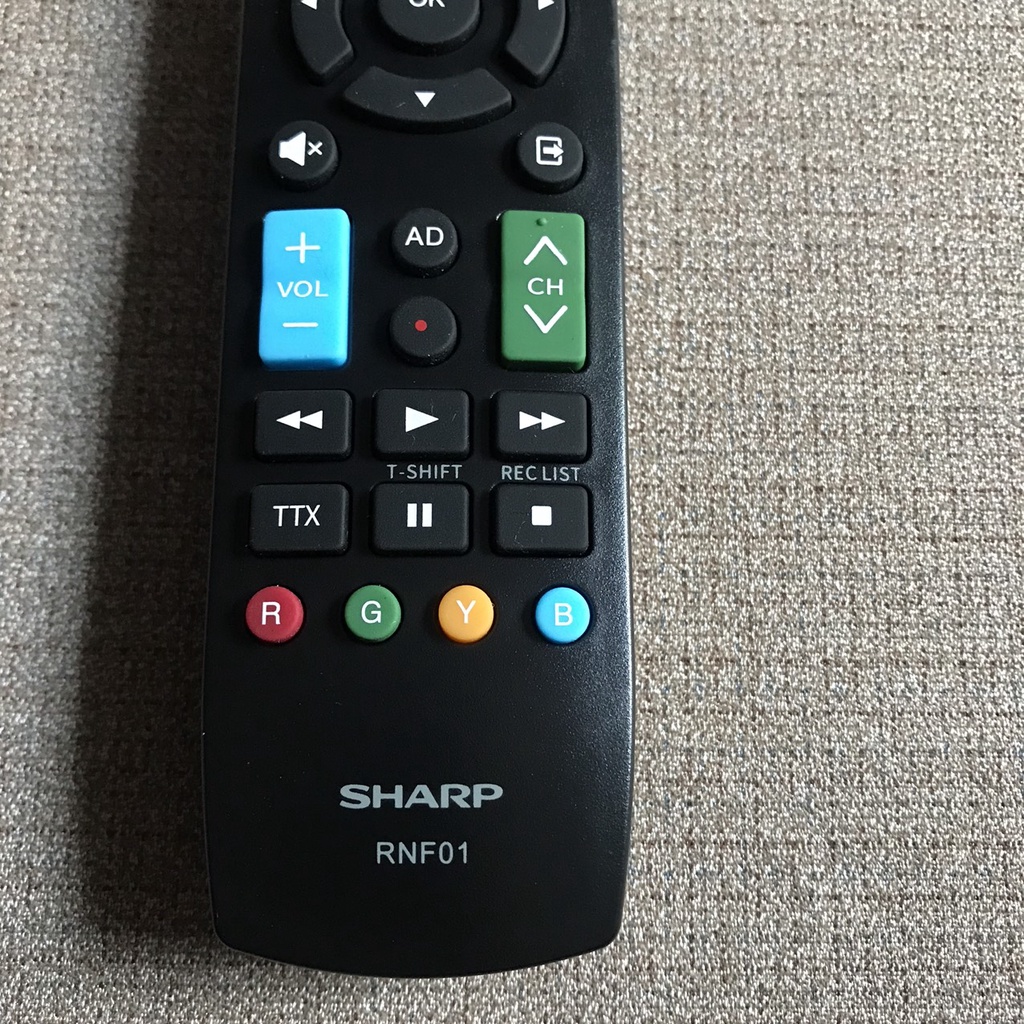 Điều khiển tivi sharp RNF01  hàng chính hãng, Remote TV sharp cho TV thông minh smart