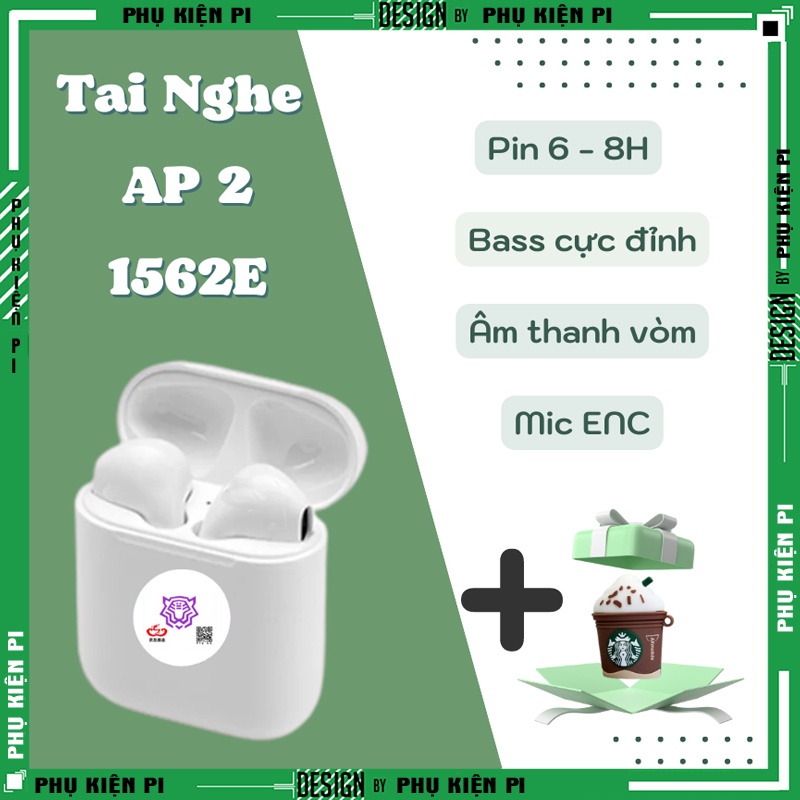 Tai Nghe Không Dây Hổ Vằn 1562E AP2 Bản Cao Nhất Thế Hệ 2 Chip Louda Phiên Bản Mới Nhất Năm 2022