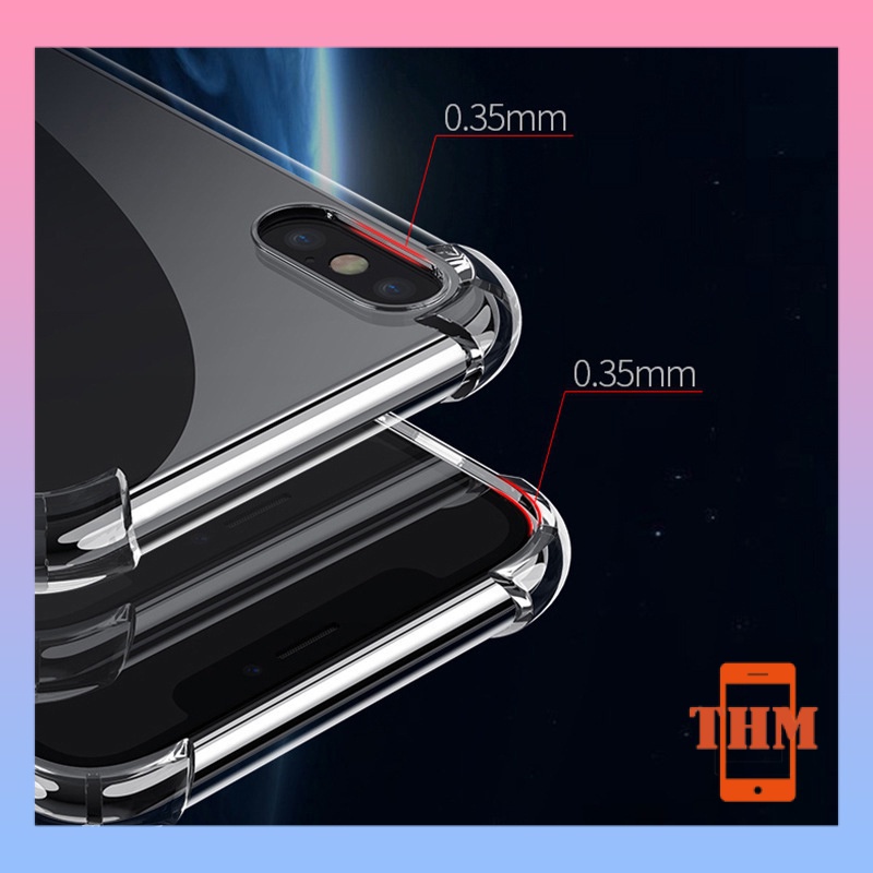 Ốp lưng iphone 11 pro max Vỏ chống sốc trong suốt chất lượng cao 6 6s Plus 7 Plus 8 Plus Xs max xr 12 Pro max 13 Pro max chống sốc-1004