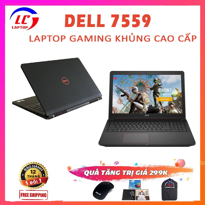 Dell Inspiron 7559, Laptop Cũ Chơi Game Đồ Hoạ  Hàng nhập khẩu
