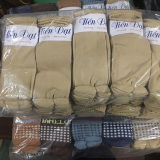 Combo 5 đôi vớ nữ cotton dày, mịn, chống nắng, thoáng mát.