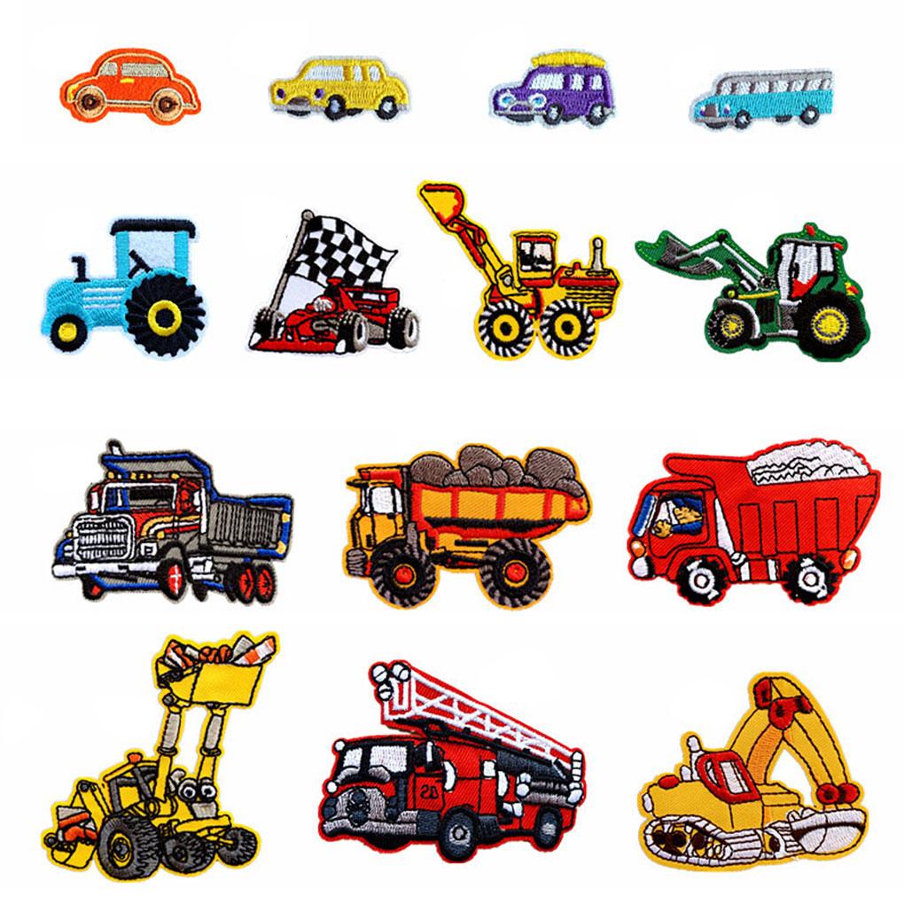 Miếng Vá Quần Áo Bằng Cotton Pha Thêu Họa Tiết Hoạt Hình Dễ Thương Diy