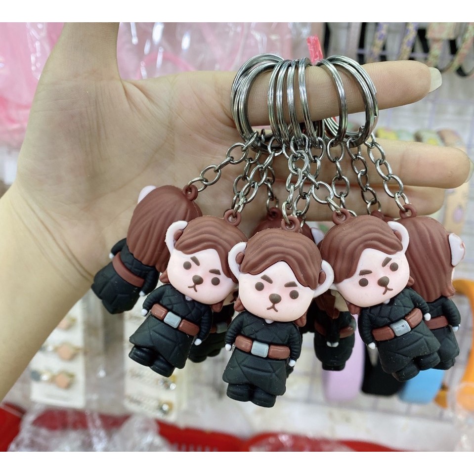 Móc Khóa Hoạt Hình Đáng Yêu Độc - Móc Hình Thú Dễ Thương