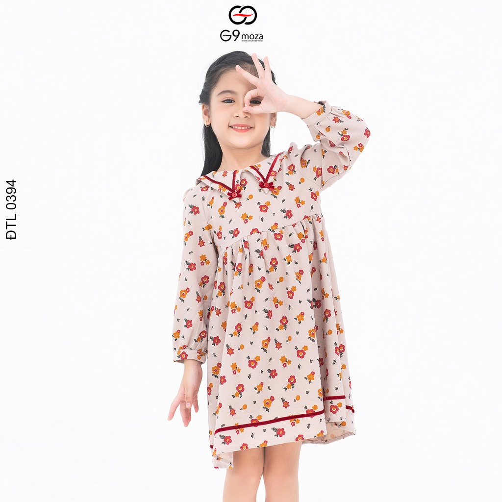 Đầm bé tay lỡ 0394 G9moza cao cấp