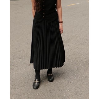 DE PLAGE - VÁY MIDI PLEATED