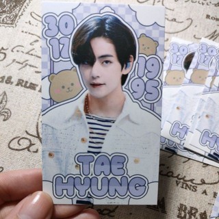 Card des taehyung 30121995
