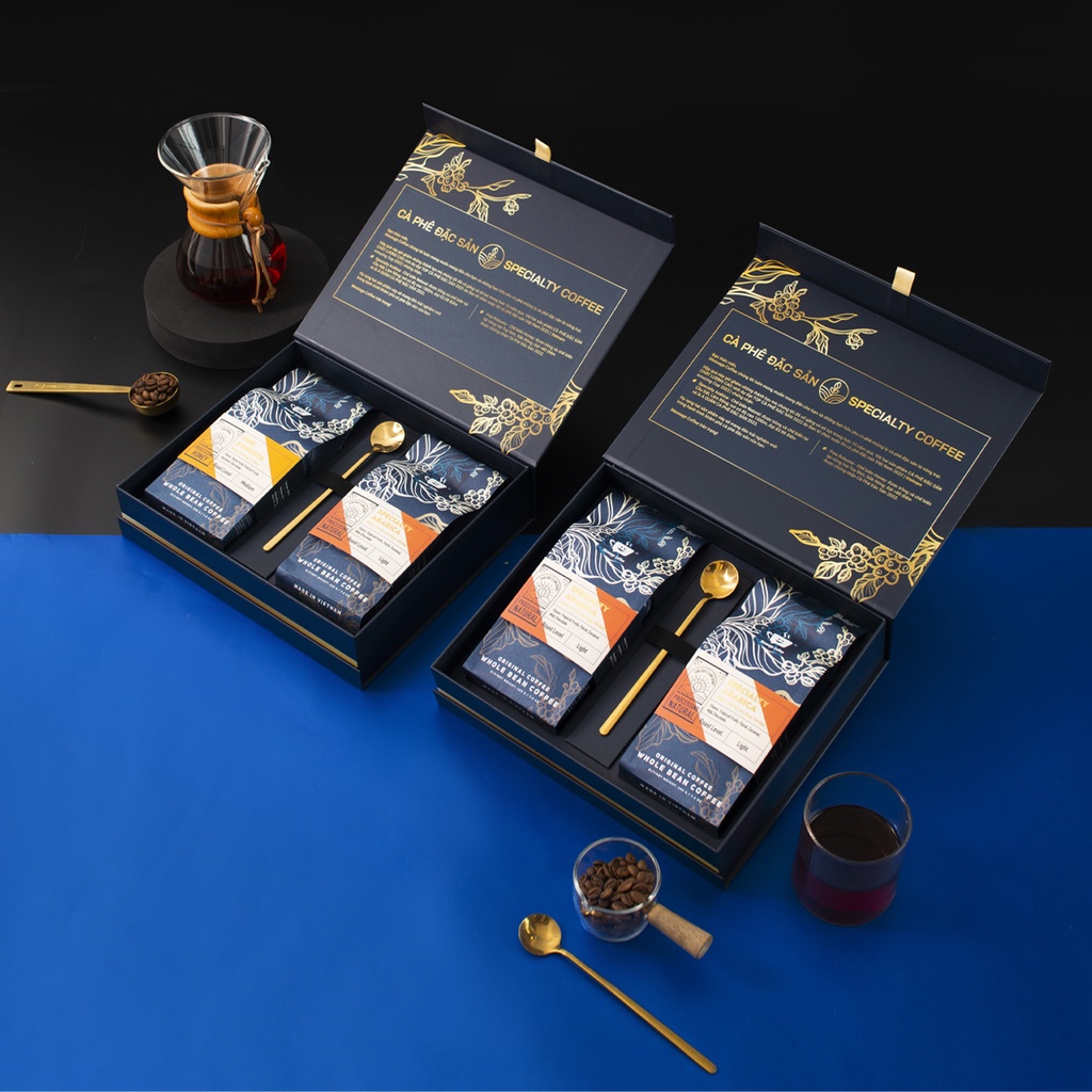 Hộp Cà phê Đặc sản Top 2 Amazing Cup 2022 Tinh Hoa, Cafe Specialty, Quà tặng Sang trọng, Cao cấp từ Message Coffee