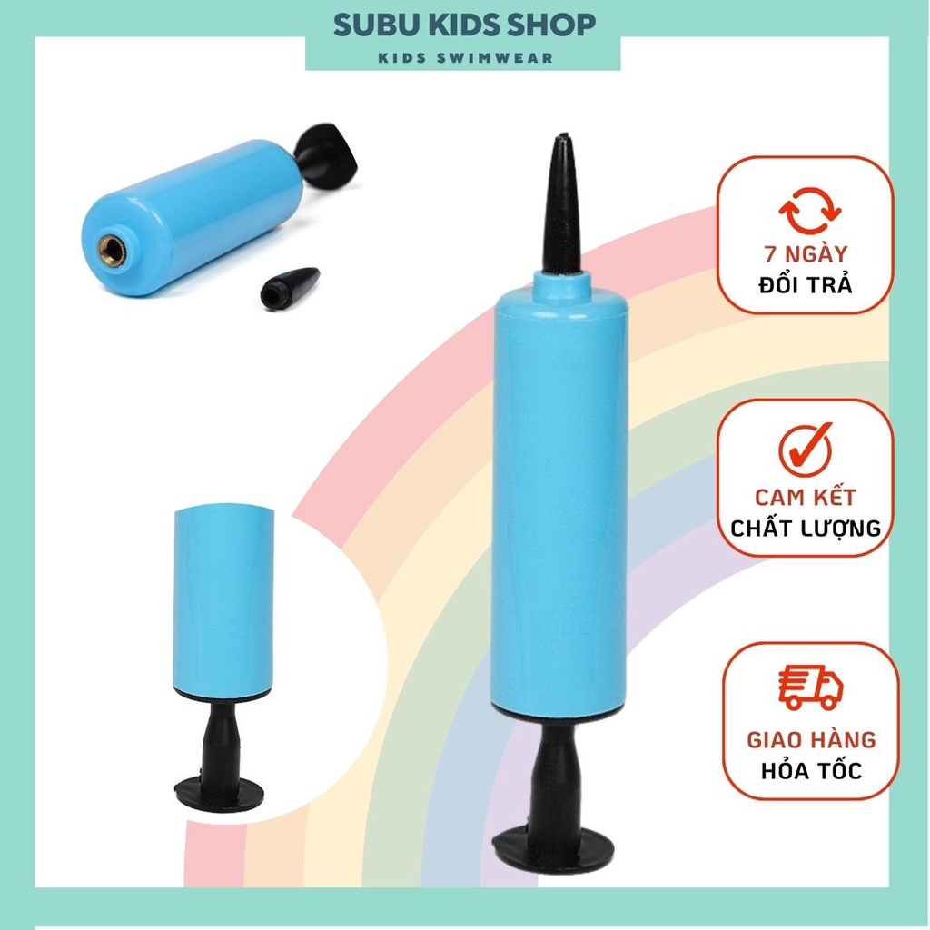 Bơm phao bơi mini bơm tay mini cao cấp