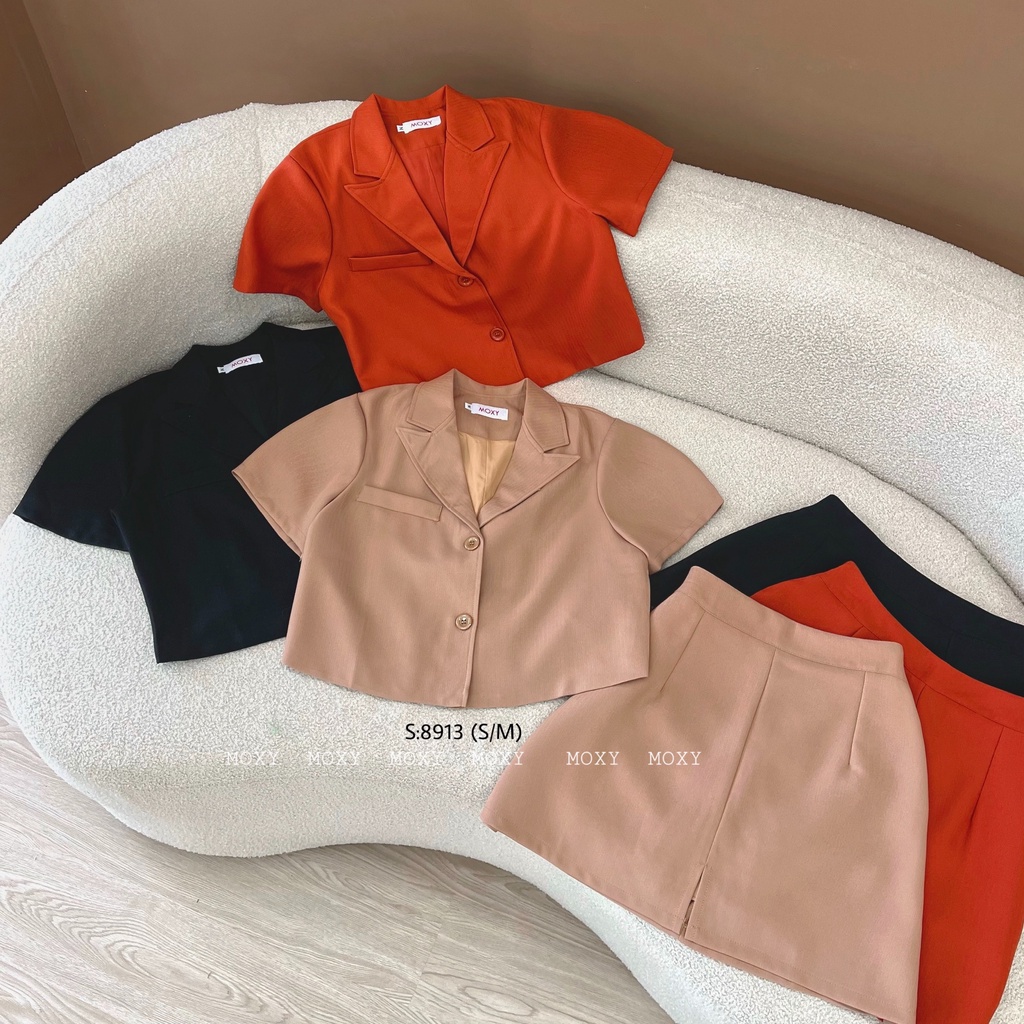 SP008913 - Set áo vest croptop