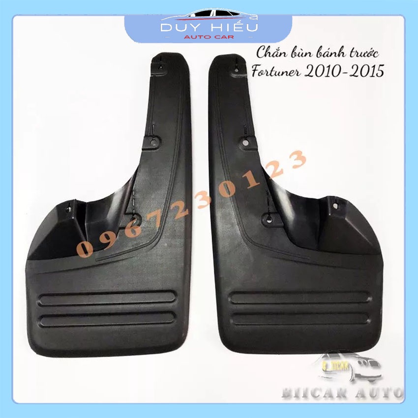 Bộ 2 Chắn Bùn Trước Toyota FORTUNER 2008-2015 Nhựa dẻo Cao Cấp Chuẩn Form