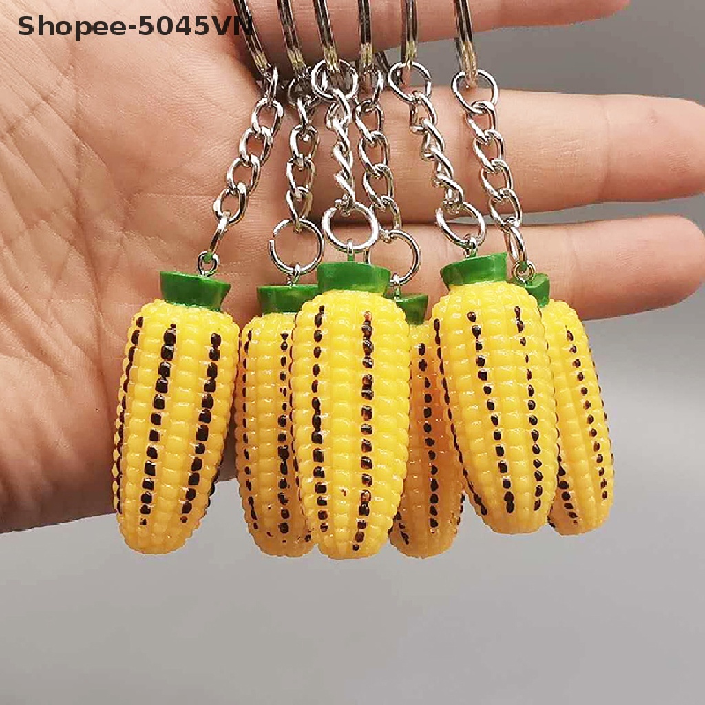 [Hàng Có Sẵn] Móc Khóa Hình Trái Bắp Sáng Tạo Cá Tính