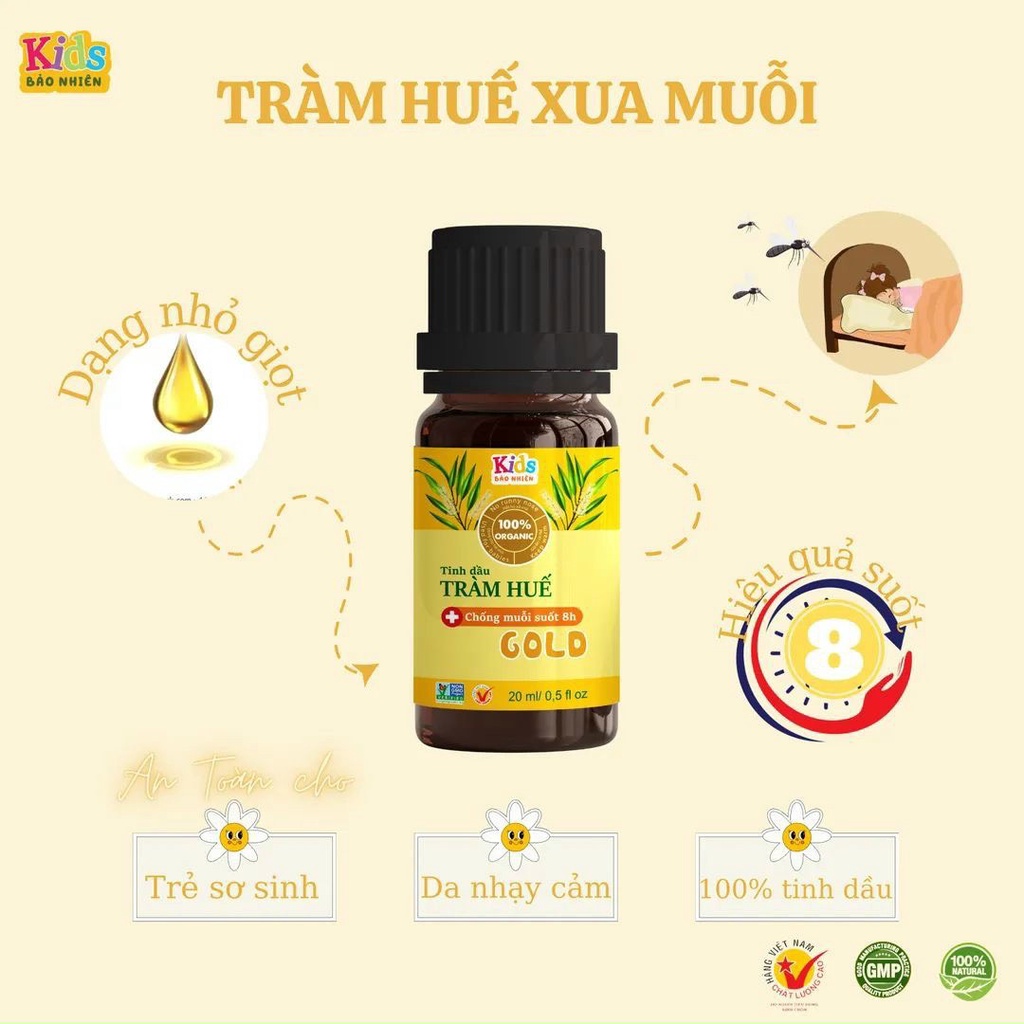 Tinh Dầu Tràm Nguyên Chất An Toàn Cho Bé Và Gia Đình Bảo Nhiên