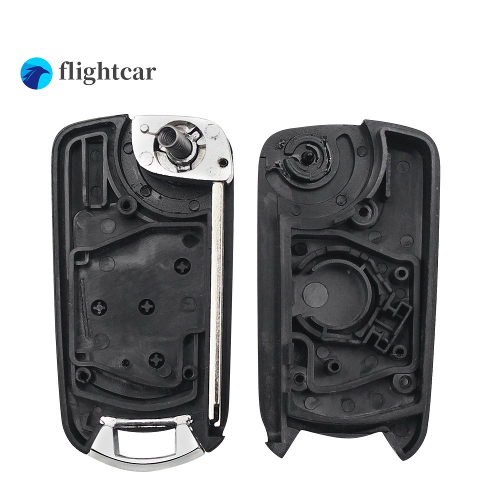 Vỏ Chìa Khóa Điều Khiển Từ Xa 2 / 3 / 4 Nút Gấp Gọn Cho Nissan Sunny Sentra Versa Tiida NSN14