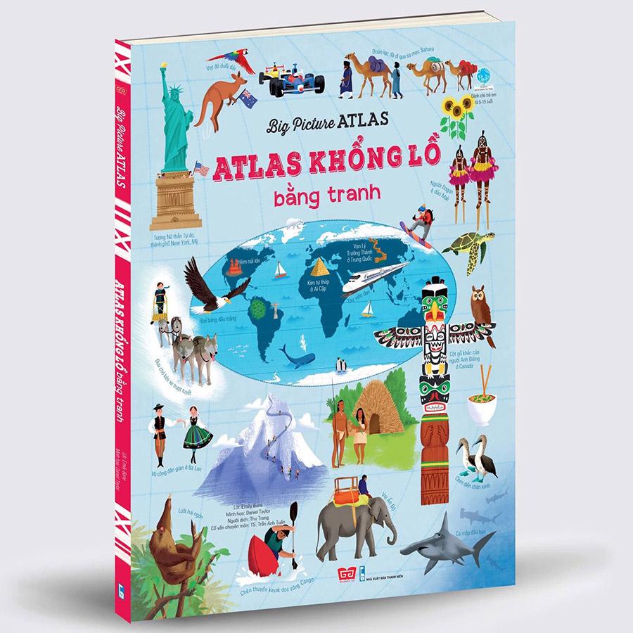 Sách - Big Picture Atlas - Atlas khổng lồ bằng tranh