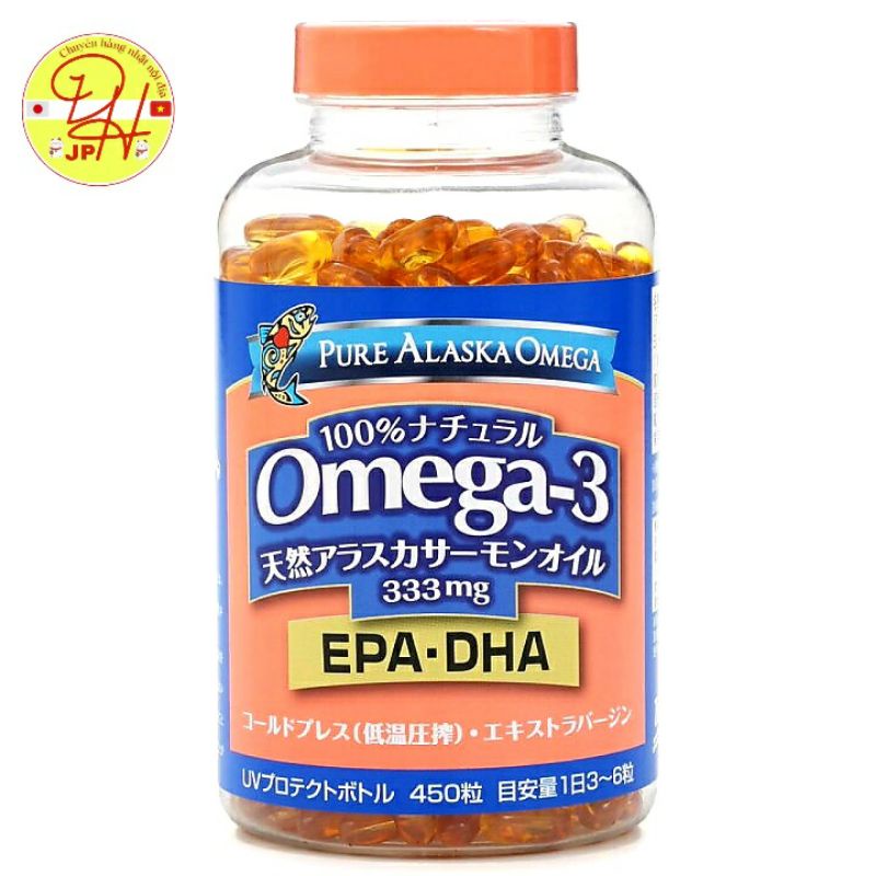 wild alaska salmon oil omega 3 EPA- DHA Japan - DuongHaJP