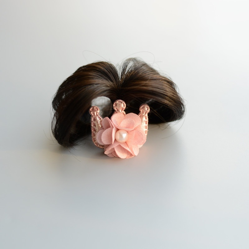 Kẹp Tóc Giả Cho Bé Vương Miện Nhỏ Đáng Yêu