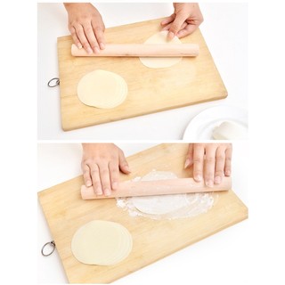Cán lăn bột/ Cây lăn bột bằng gỗ 28cm