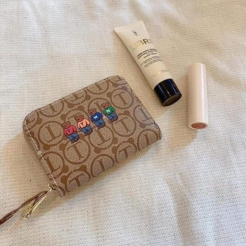 Ví Nữ Hình Gấu Pooh Times 2022 Dễ Thương,ví gấu twin bear sll 12,x