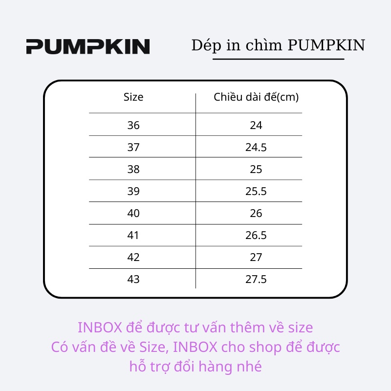 Dép quai ngang PUMPKIN quai bóng cho nam và nữ chất liệu cao su unisex phong cách Local Brand