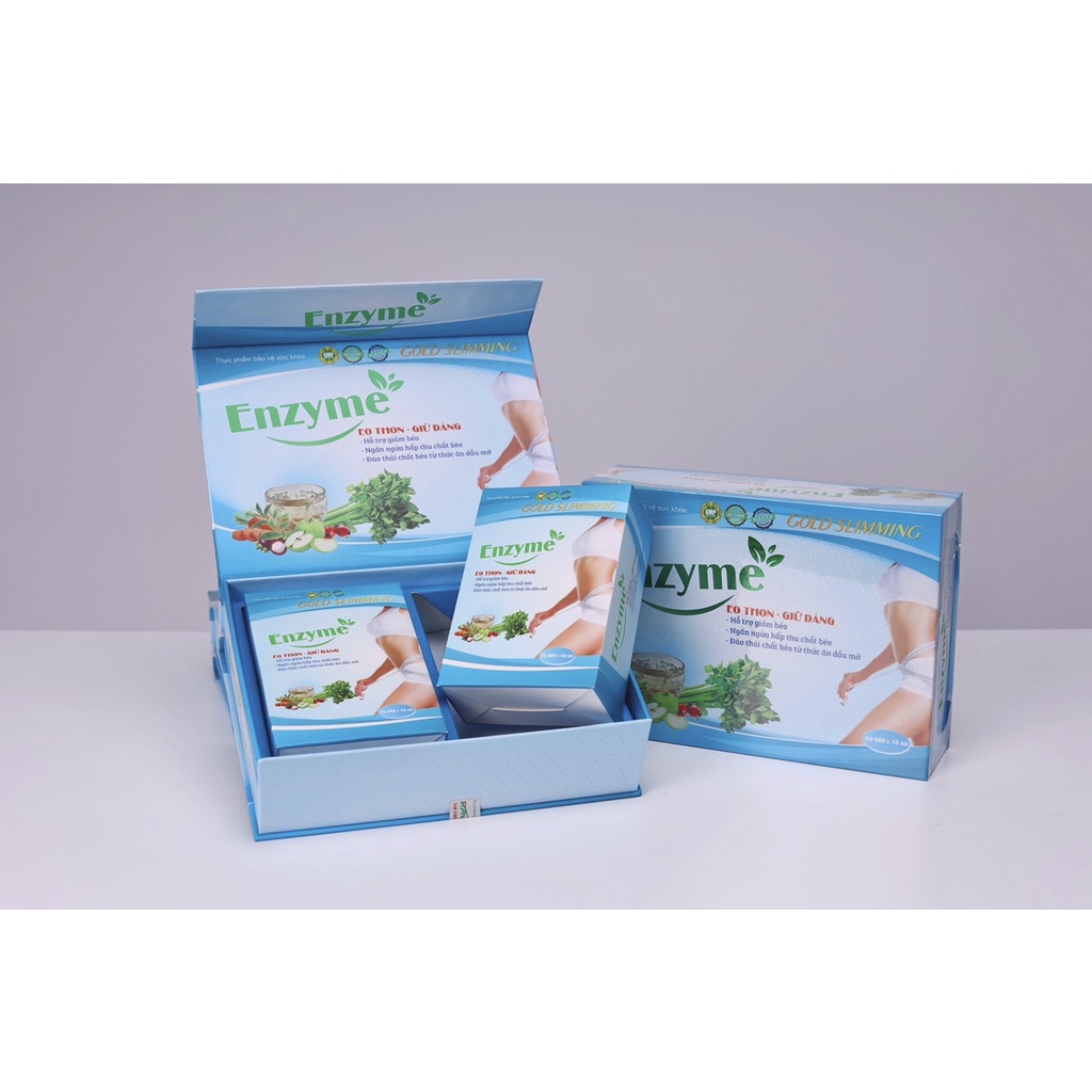 Enzyme Giảm cân GOLD SLIMMING dạng gel giúp giảm 1 đến 3 kí sau 15 ngày, đảm bảo an toàn, thành phần tự nhiên