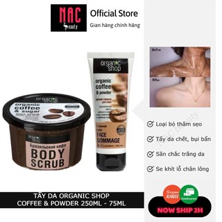 [Chính hãng] TẨY DA CHẾT ORGANIC COFFEE & POWDER