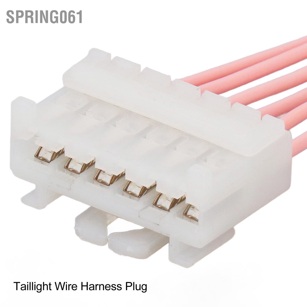 Spring061 Dây đèn hậu Đầu cắm dây điện 51277255 Bộ sửa chữa cáp đuôi Thay thế cho FIAT BRAVA PUNTO