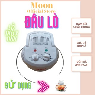 Đầu, nắp dùng cho lò nướng thủy tinh từ 12 đến 17 lít công suất 1300w, rộng 31cm sử dụng bóng Halogen, bảo hành 12 tháng