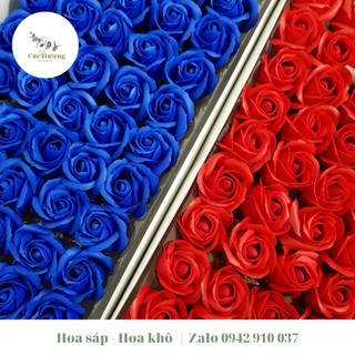 Hoa hồng sáp 3 LỚP cao cấp, có mùi thơm nhẹ [HÀNG TRUNG LOẠI 1]