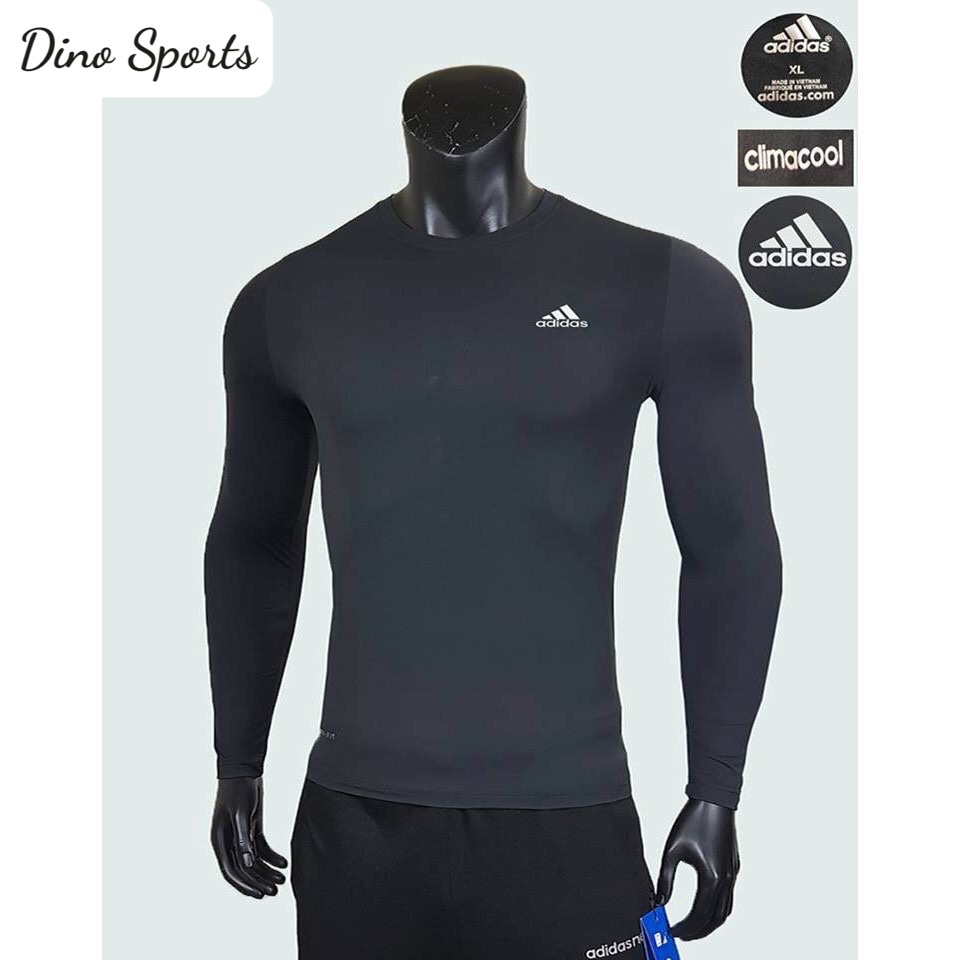 Áo thun nam tay dài DINO SPORT áo thể thao giữ nhiệt nam tay dài, co giãn bốn chiều, thiết kế trẻ trung, năng động