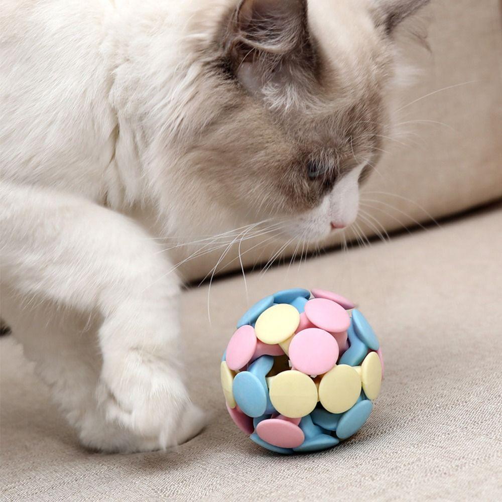 Bóng Đồ Chơi Nhiều Màu Sắc Cho Mèo Cưng
