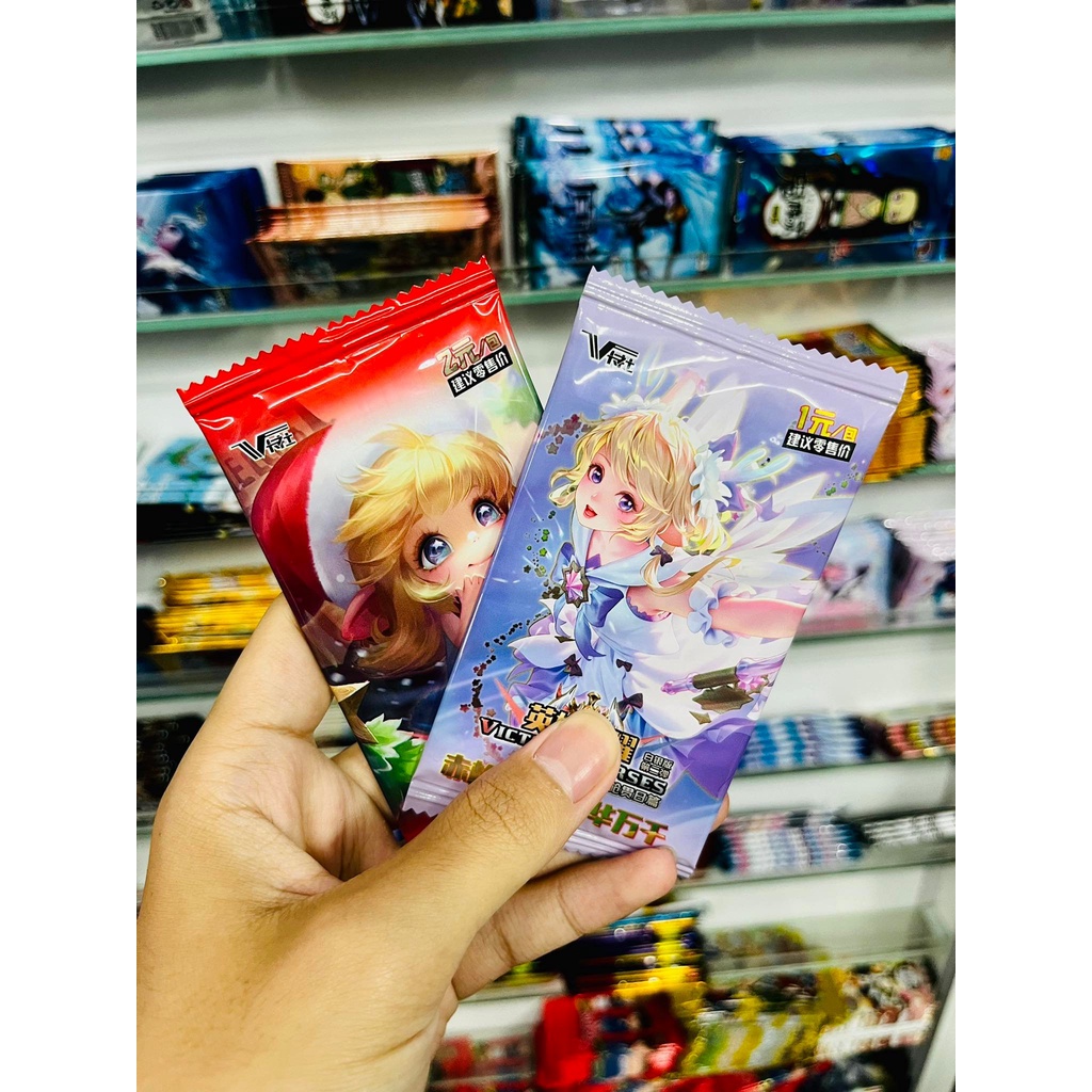 [ Vũ Trí Ba ] Set 5 ảnh thẻ nhân phẩm Game Liên Minh Huyền Thoại LOL League of Legends Anh hùng vinh diệu