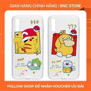 Ốp lưng Samsung A01/A10/A21S/A51/A71/...dẻo trong in hình Pokemon (sản phẩm có 2 mẫu)