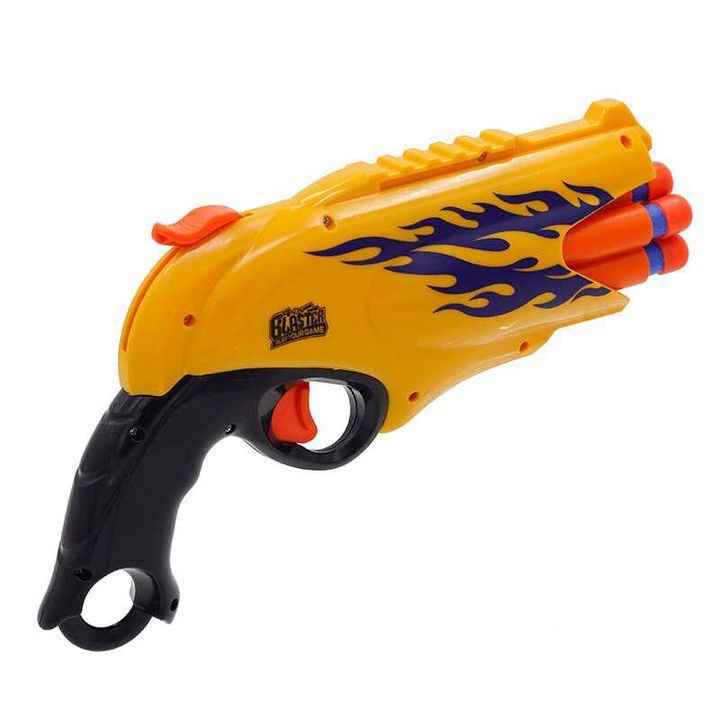 Đồ chơi Mô hình kiểu nerf eva kéo cò, nhựa ABS cao cấp, an toàn cho trẻ