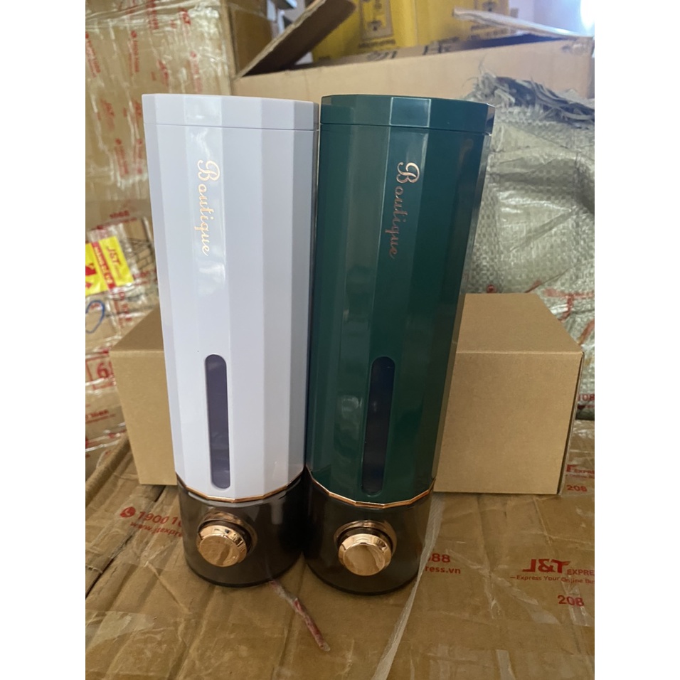 Hộp Đựng Sữa Tắm, Dầu Gội, Nước Rửa Tay Treo Tường Ấn Nhả Thông Minh