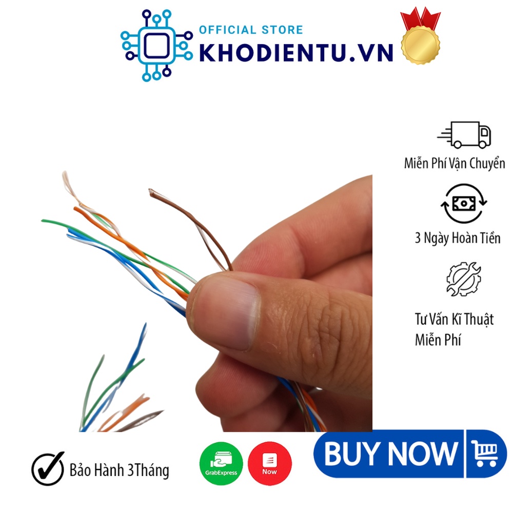 Dây điện làm handmade dây điện đơn bộ 8 mầu dài 1.2 mét dùng DIY lõi 0.2mm - ShopThongMinh5.0