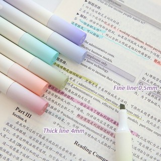 set bút highlight màu pastel cực xinh( mực màu pastel nhạt)