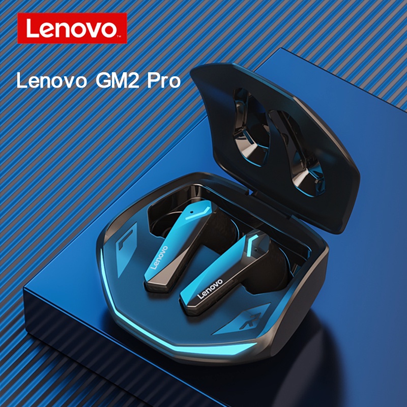 Tai nghe chơi game không dây ETRONIK Lenovo GM2 Pro Bluetooth 5.3 Độ trễ thấp &lt;65ms, Tai nghe chơi game chế độ kép HD Calling có Mic