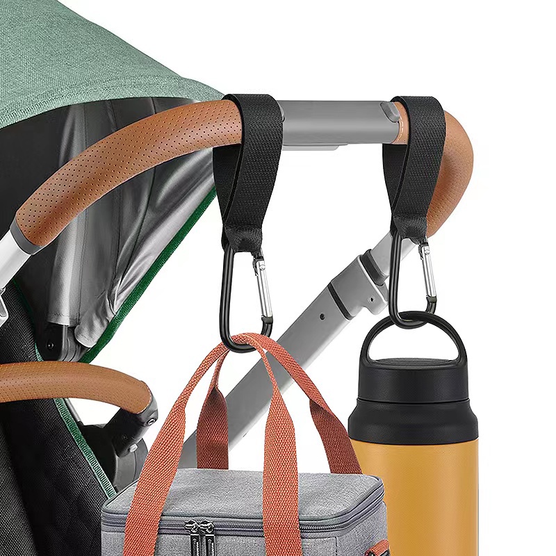 1 Móc Treo Đồ Gắn Xe Đẩy Em Bé Chống Trượt Đa Năng Tiện Dụng